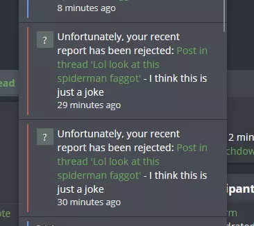 Ignored harassment report 2
