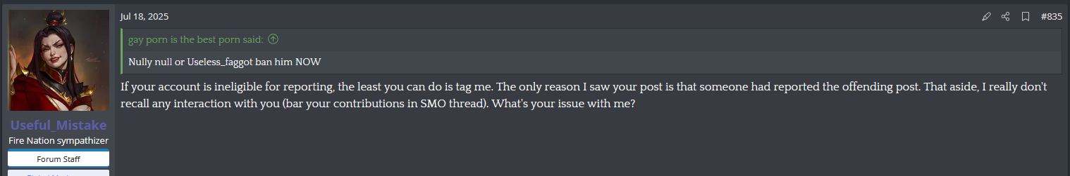 Ban notification in Multimedia thread